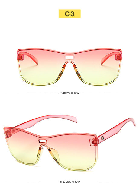 Rimless Sunglasses Women