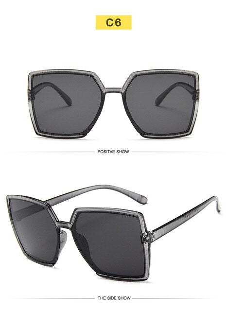 Trendy Hexagon Sunglasses